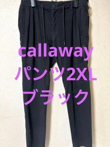 Callaway 캘러웨이 골프 팬츠 블랙 남성용