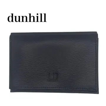 던힐 dunhill 카드 케이스 명함지갑 블랙 가죽 남성용