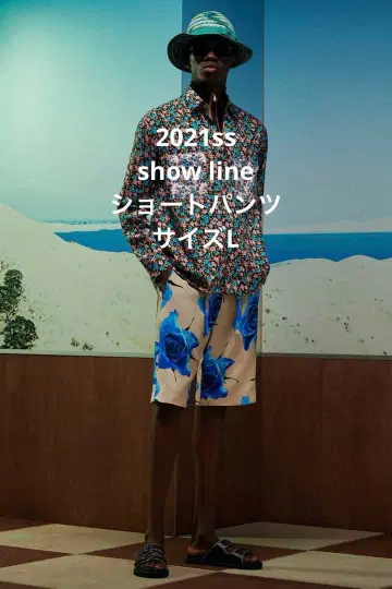 PaulSmith 모나크 로즈 남성용 하프 팬츠 올 패턴