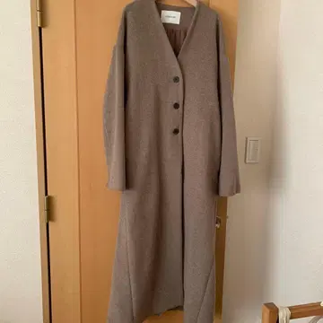 가격 인하했습니다 STYLE mixer 노카라 울 코트