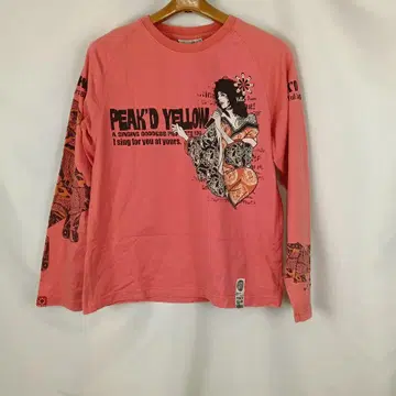 PEAK'D YELLOW 롱 T 핑크 38 ASRA B6143