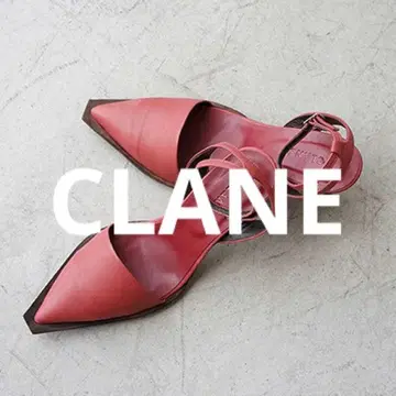 CLANE SQUARE POINTED TOE SANDAL 핑크 36