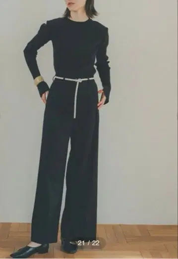clane THIN LINE BELT ( white ) 벨트 클라네