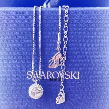 Swarovski 라운드 크리스탈 목걸이