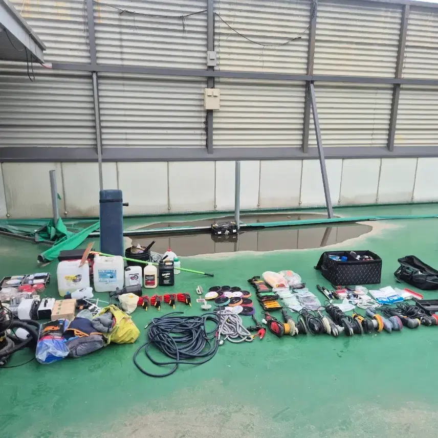 光沢および出張洗車専門機器消耗品フルセット