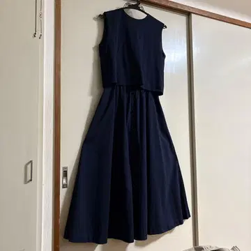 미카 오웬 셋업 네이비