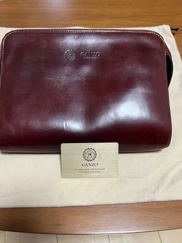 GANZO 간조 세컨드 백 클러치백