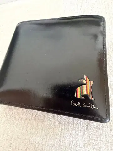 Paul Smith 이단 접이식 지갑 블랙 토끼