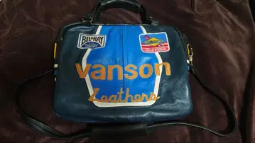 VANSON SBAG STAR BAG 별주 블루 원스타 백