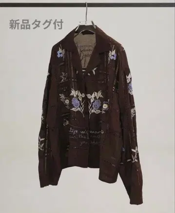 [새상품] TODAYFUL Embroidery Patchwork Shirts