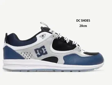 DC SHOES 스니커즈 네이비 그레이 화이트 28cm