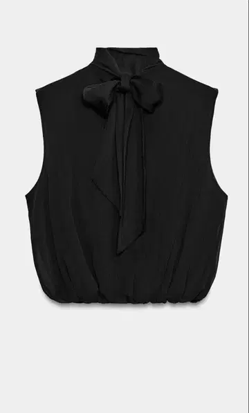 [ 미사용 새상품 ] ZARA 드레이프 벌룬 상의