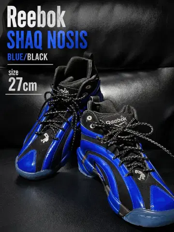 Reebok SHAQNOSIS 샤크노시스 블루 블랙 27cm