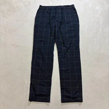 MORGAN homme 체크 무늬 캐주얼 팬츠
