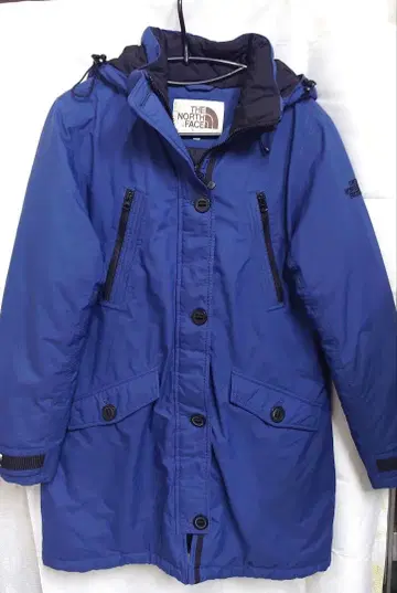 [ 구제 의류 ] THE NORTH FACE 화학 섬유 면 혼방 자켓 여성용 L 블루