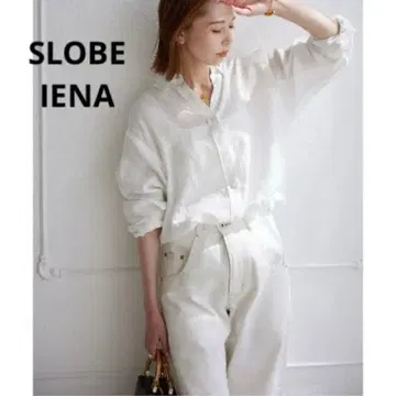 새상품급 슬로브 이에나 European Linen 레귤러 셔츠 린넨