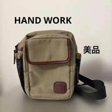 [ 새상품급 ] 핸드워크 경쾌한 숄더백 미니 다기능 카키
