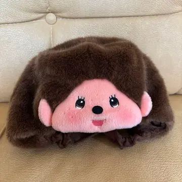 레어 몽치치 레트로 봉제 인형 모자