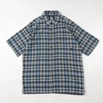 00's Patagonia A/C 얀 다이 셔츠 옴브레 체크