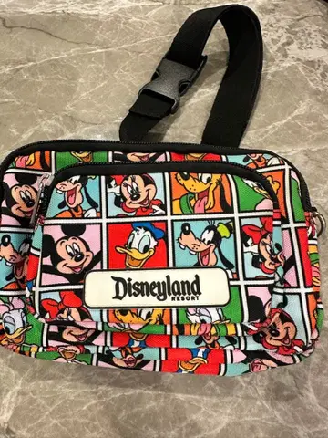 Disneyland 애너하임 미키 숄더백 (힙색)