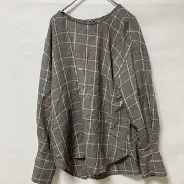 로트레아몽 글렌체크 티셔츠 (38) 멀티 컬러 백버튼