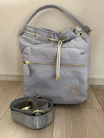 U.S. POLO ASSN. 복조리 숄더백 그레이