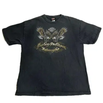 Harley-Davidson 티셔츠 XL 블랙
