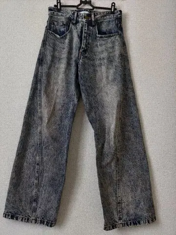WYM 커브 데님 인디고 블루 S 사이즈