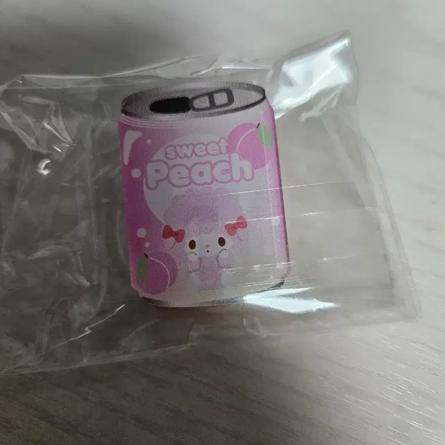 산리오 마멜 피치 캔 아크릴집게