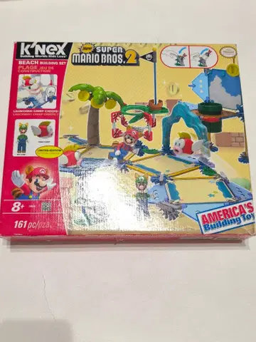 K'NEX 슈퍼 마리오 브라더스 2 빌딩 세트 마리오 루이지