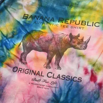 BANANA REPUBLIC 바나나리퍼블릭 타이다이 염색 T셔츠