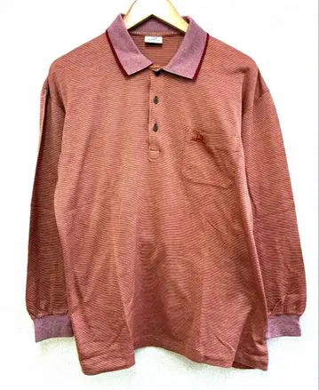 새상품급 90s dunhill 던힐 긴팔 피케 셔츠 남성용 LL 사이즈