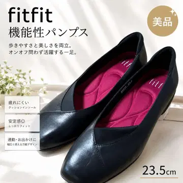 [새상품급] fitfit 기능성 펌프스 블랙 23.5cm