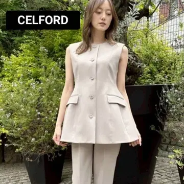 CELFORD 셀포드 페플럼 베스트 베이지 size38