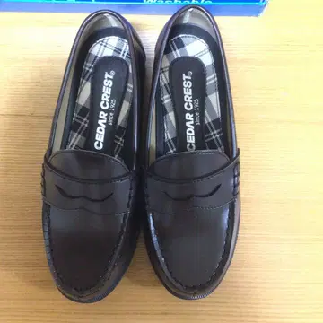 세탁 가능한 로퍼 24cm 다크 브라운 Ceder crest