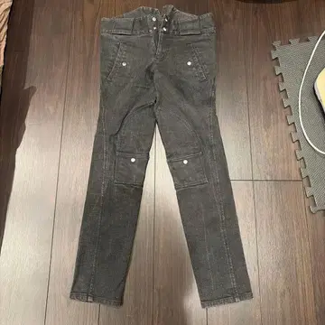 ato 스키니 데님 팬츠 블랙