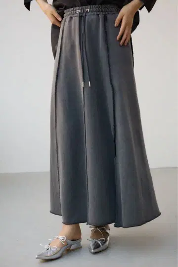 [컨디션 최상] AZULBYMOUSSY 빈티지 라이크 기모 스커트 프리 사이즈