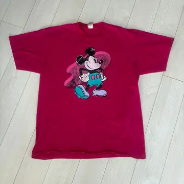 90s USA제 빈티지 T셔츠 disney 미니