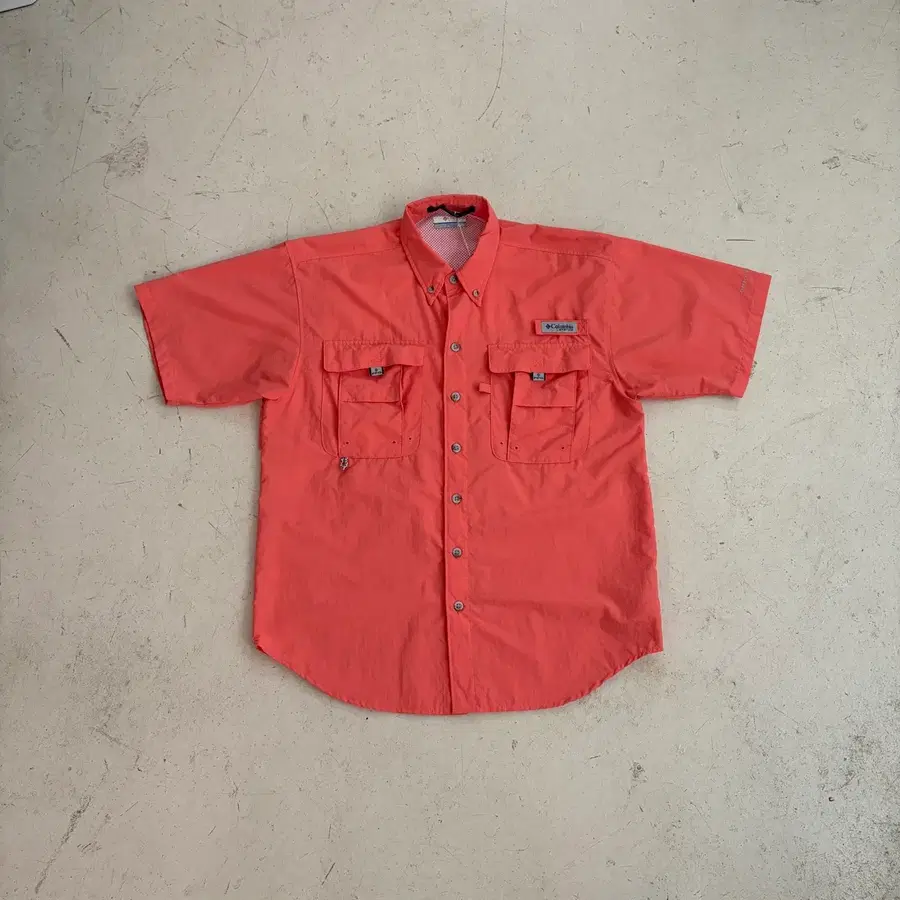 컬럼비아 BAHAMA PFG 빈티지 반팔 셔츠 XS
