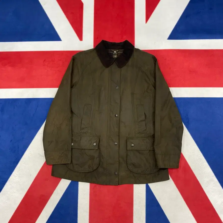 바버 비드넬 왁스자켓 uk14
