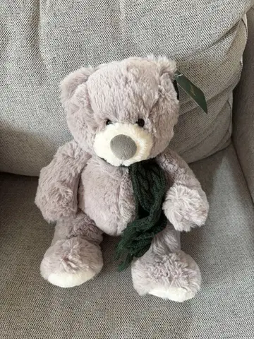Harrods 테디베어 봉제 인형 머플러 포함 택 포함