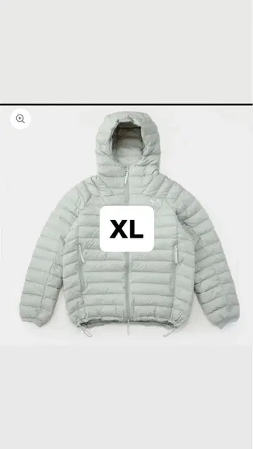 FEELS SHELL DOWN JACKET 라이트 그린