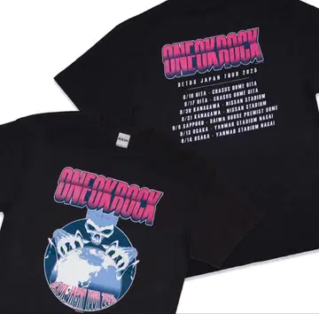 ONE OK ROCK DETOX JAPAN TOUR 2025 티셔츠 XL