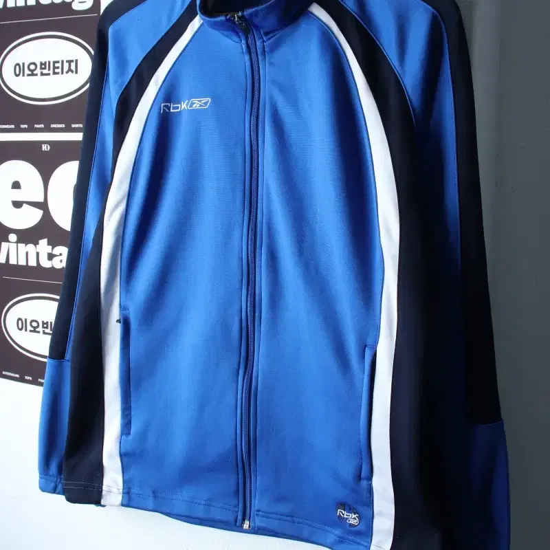 (L-XL) 리복 집업 바람막이 점퍼자켓 트랙탑 져지 배색-H37600