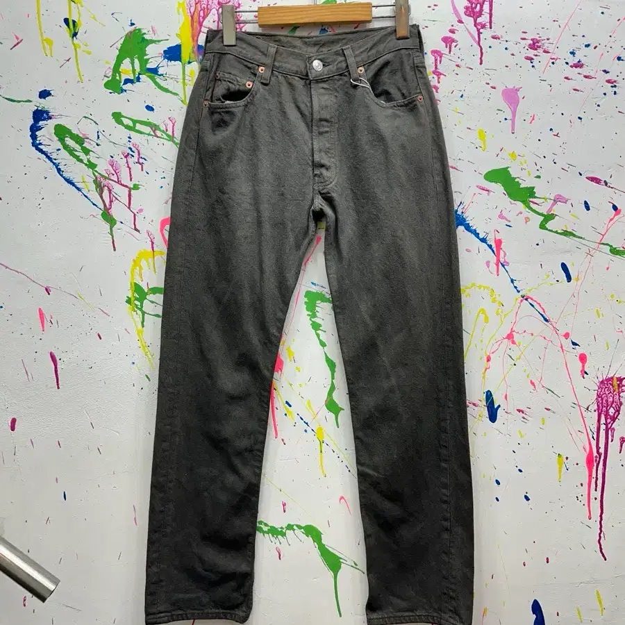 90s Made in USA 리바이스 501 애쉬 그레이 W28 L30