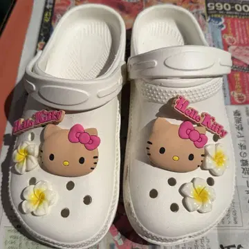 [최종 가격 인하] Hello Kitty 샌들 일광화상 키티