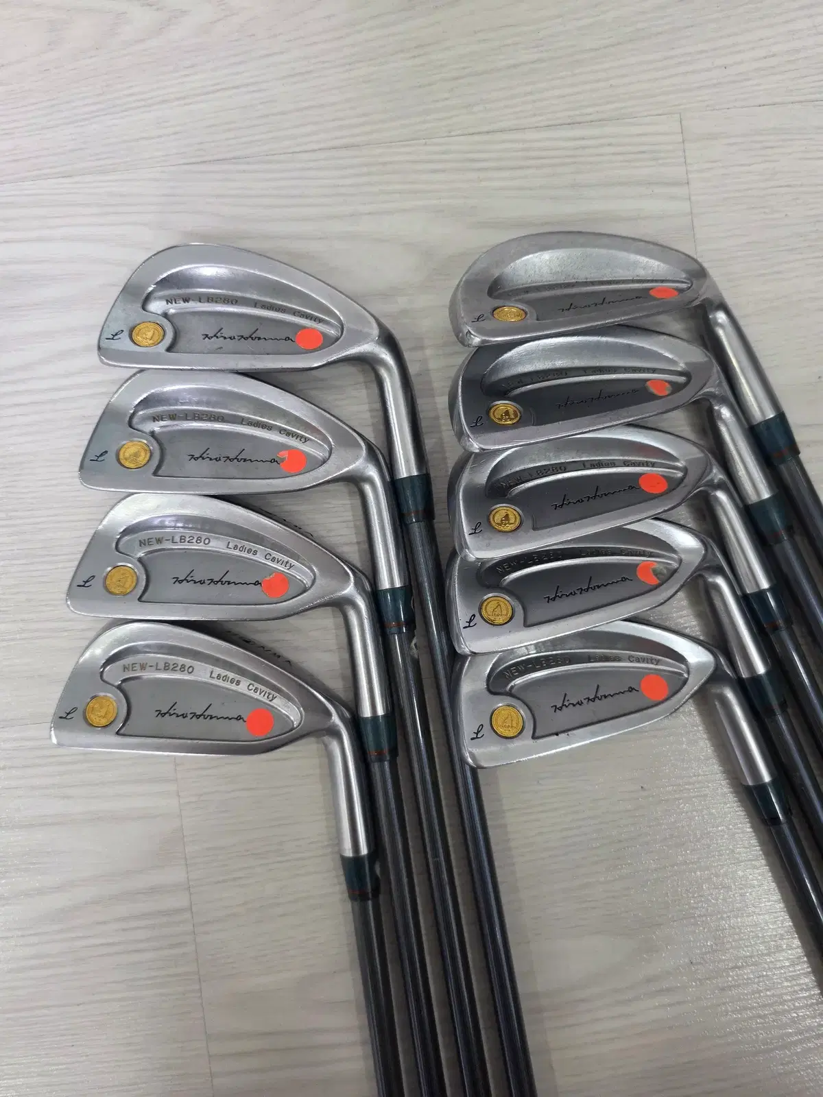 혼마 NEW-LB 280 2스타 (4~11,S) L 여성용 아이언 세트