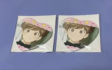 힘내라! 나카무라군!! 히로세 아키 하트 캔뱃지 2개 세트