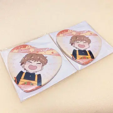 힘내라! 나카무라 군!! 하트 캔뱃지 2개 세트