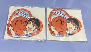 힘내라! 나카무라 군!! 복권 메이트 하트 캔뱃지 히로세 아이키 2개 세트